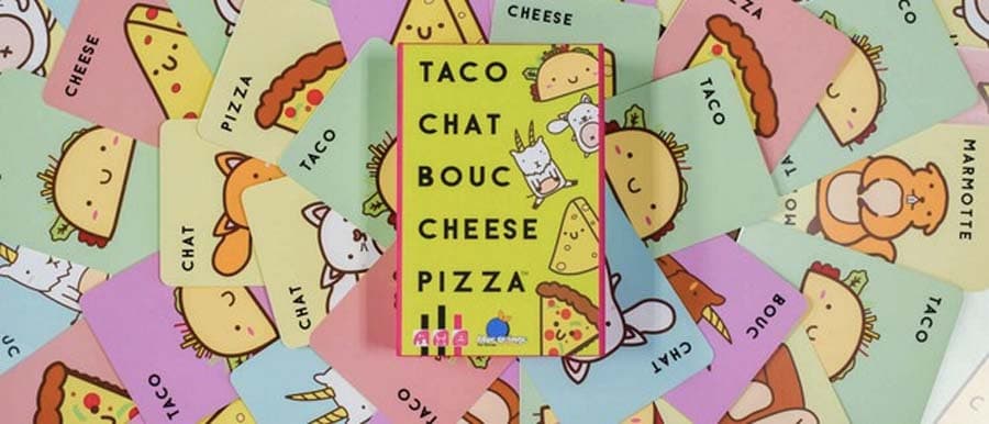 Taco Verso Bouc Cheese Pizza: jeu de société